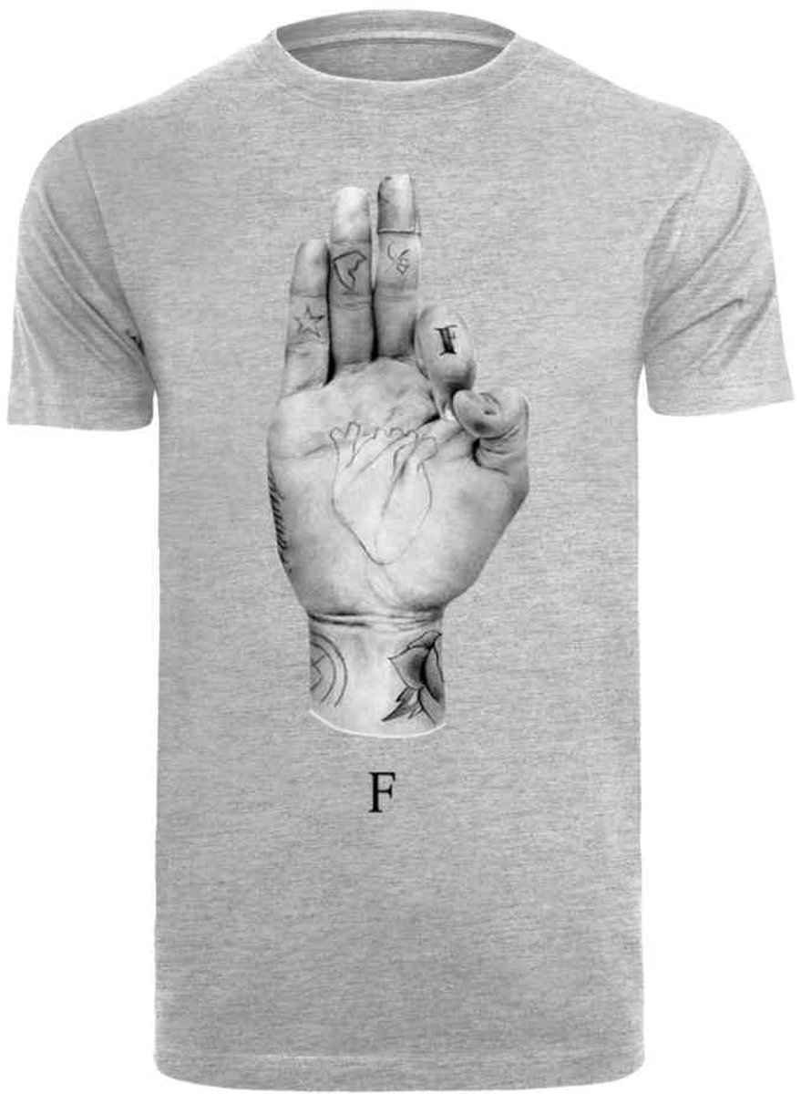 Mister Tee FMS Sign Lights Heren Tshirt S Grijs