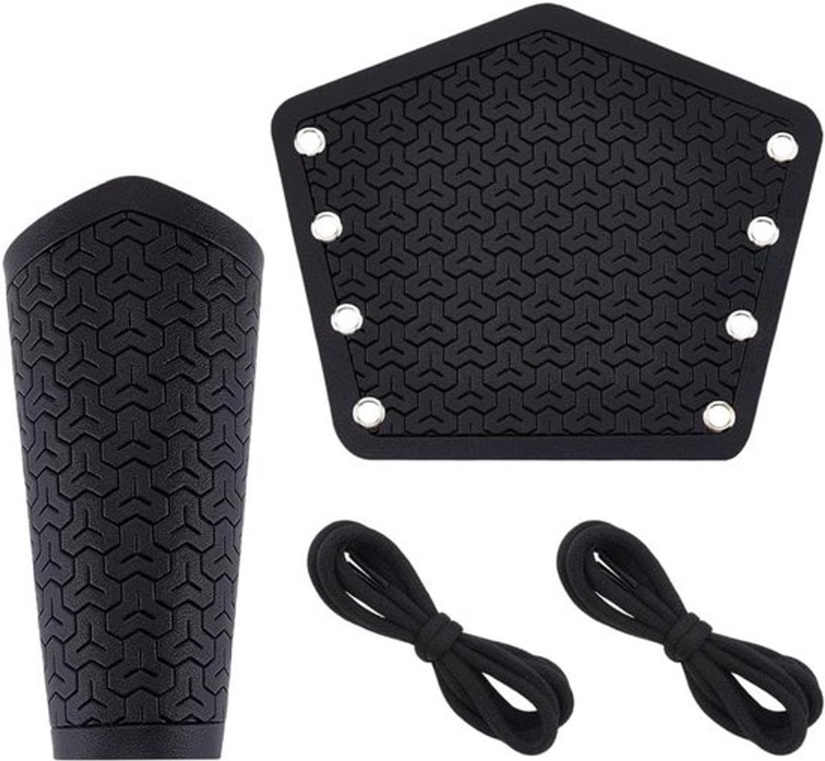 Allecto Plus - Middeleeuws - Leren armwarmers voor Halloween-kostuum