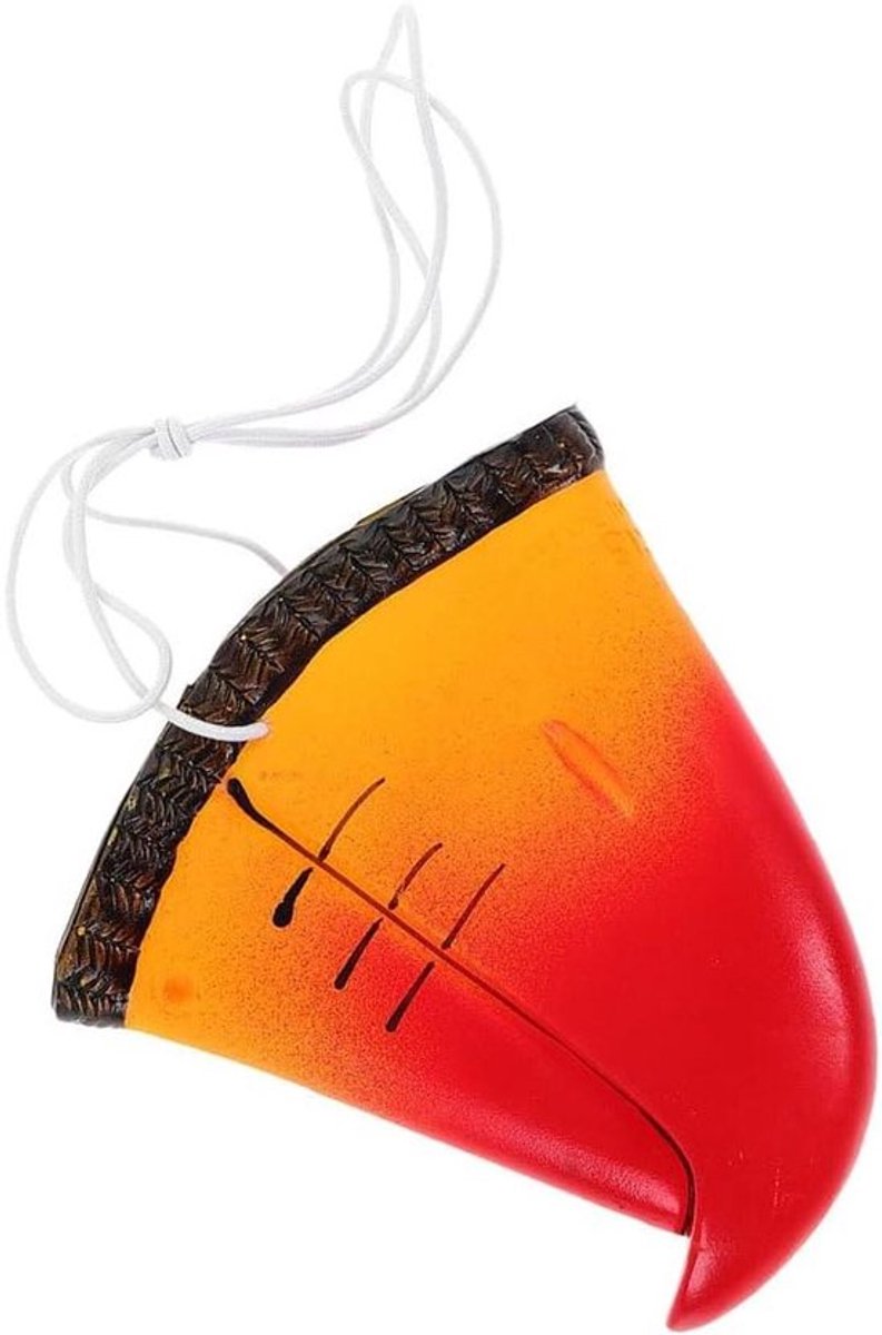 Decoratieve papegaaien-neus voor cosplay en kostuum - Allecto Plus