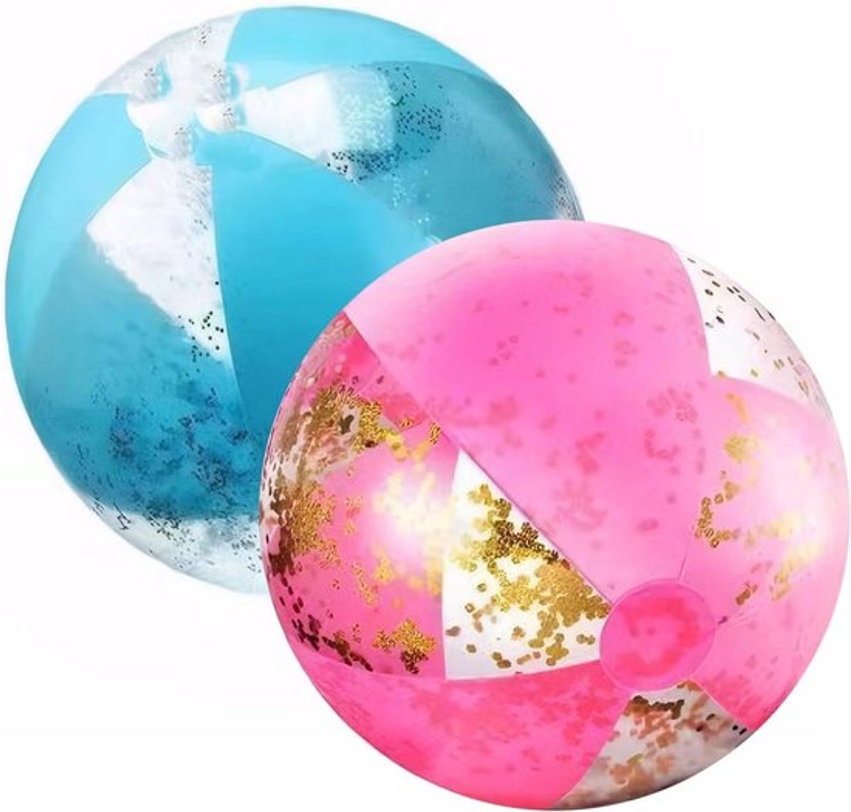 Opblaasbare glitterbal voor zomeractiviteiten en - Allecto Plus