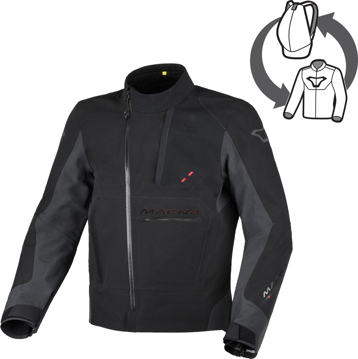 Macna Corvit waterdichte motorfiets textieljas -