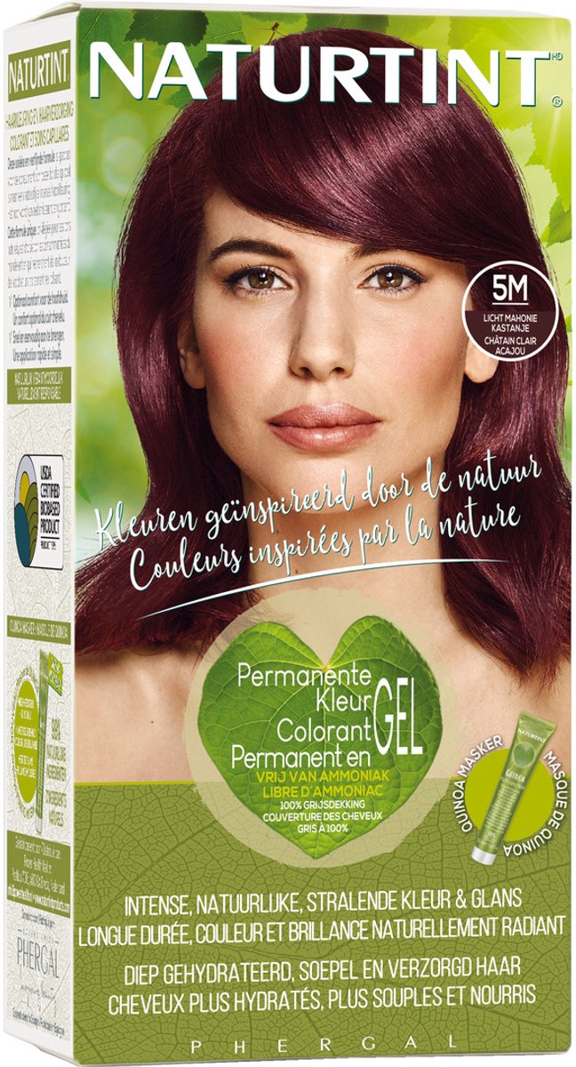 Naturtint Permanente Kleuring 5M Licht Mahonie Kastanje 160ML
