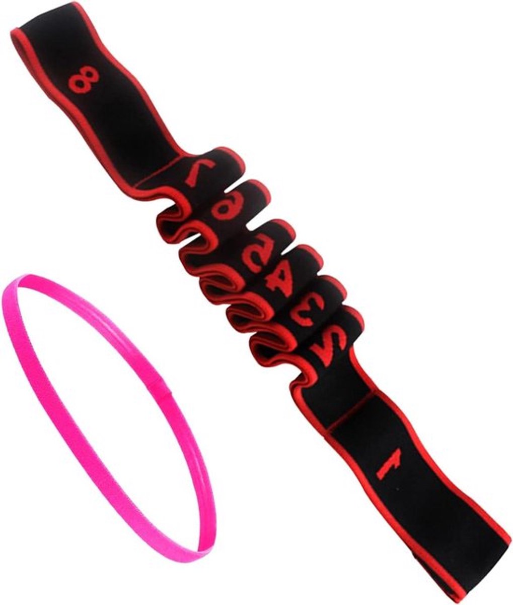 Yoga Resistance Band voor Fitness en Stretch Oefeningen - Inovra Plus