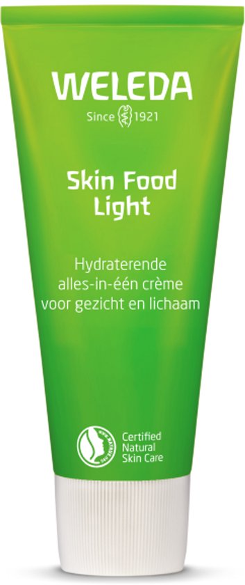 WELEDA Skin Food Light - Voedende Crème - Voor Gezicht En Lichaam - Hydraterende Crème Voor Droge Huid - Trekt Snel In - 100% Natuurlijke Ingrediënten - 75ml