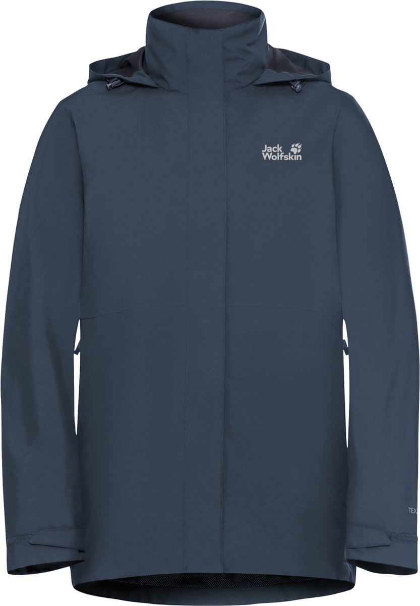 Jack Wolfskin Rotwand 3in1 Jas Blauw XS Vrouw