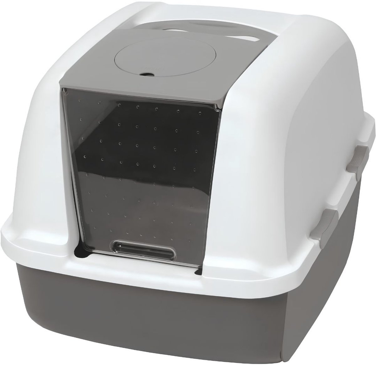 SP® Kattenbak - Kattenbakvulling - Kattentoilet - Grijs - 57cm x 46cm x 43cm