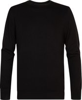 Petrol Industries Trui Heren - Regular Fit - Fijngebreide Trui Mannen - Ronde Hals - 50% Katoen, 50% Acryl - Pullover - Zwart - Maat XXXL