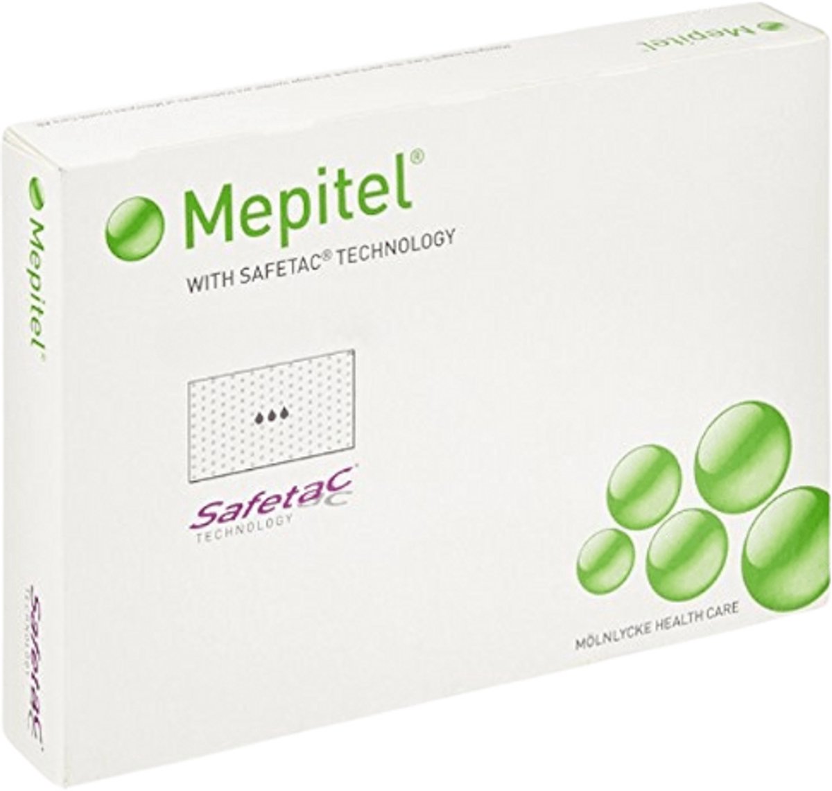 Mepitel siliconen wondcontactlaag 5x7cm Molnlycke