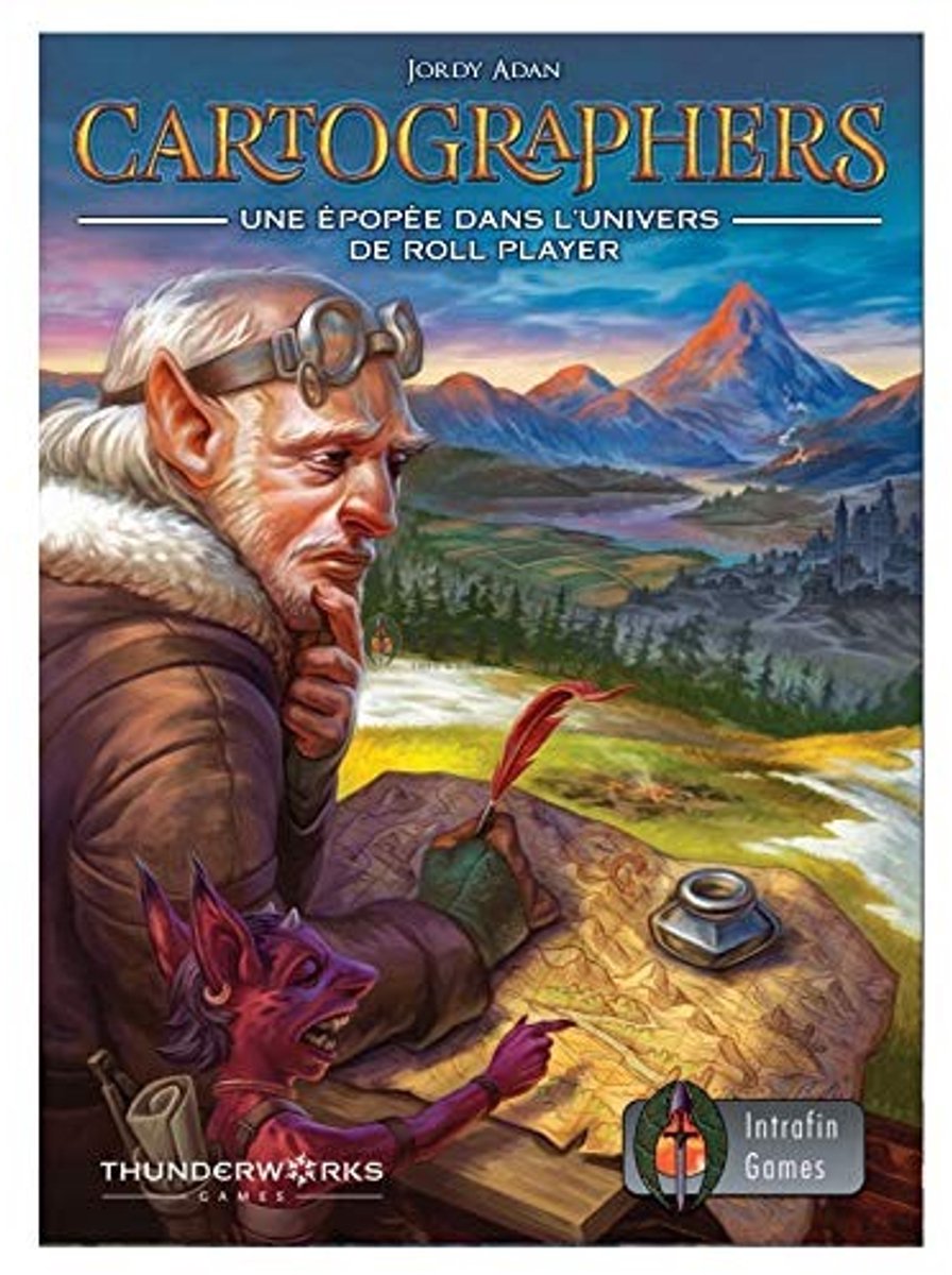 Solidchoice - Cartographers: A Roll Player's Tale Bordspel