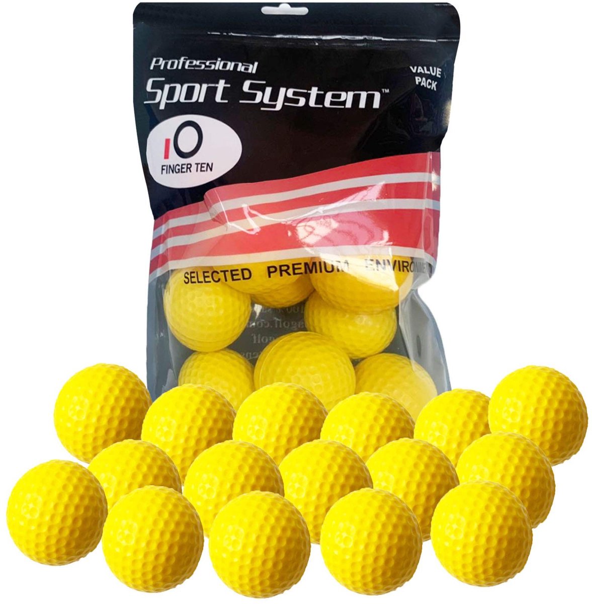 Solidchoice - Golf Oefenballen van Foam, Set van 24 voor Swing Training
