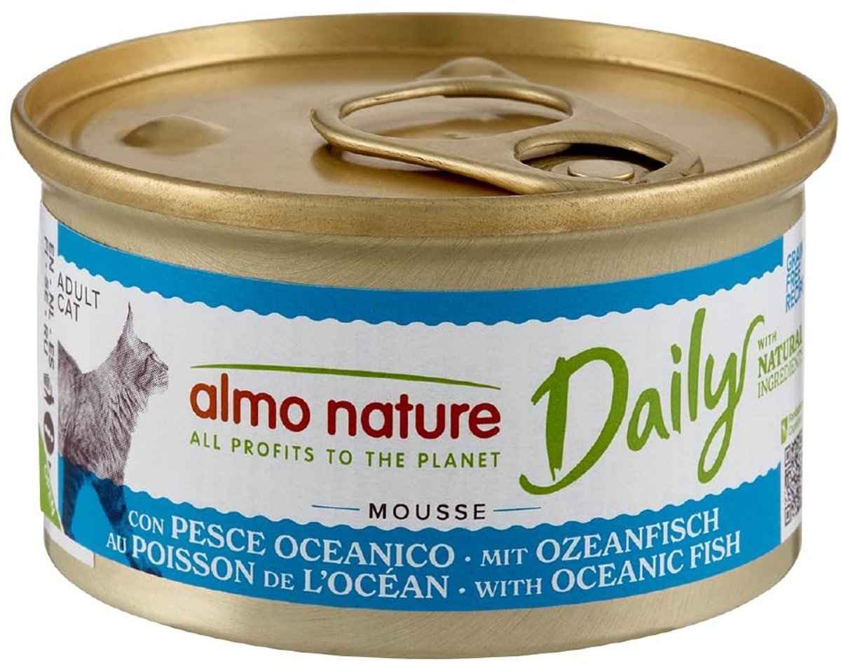 Solidchoice - Nat Voer voor Volwassen Katten met Mousse en Zeevruchten