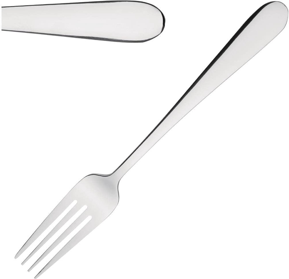 Solidchoice - Set van 12 Tafelvorken van Roestvrij Staal