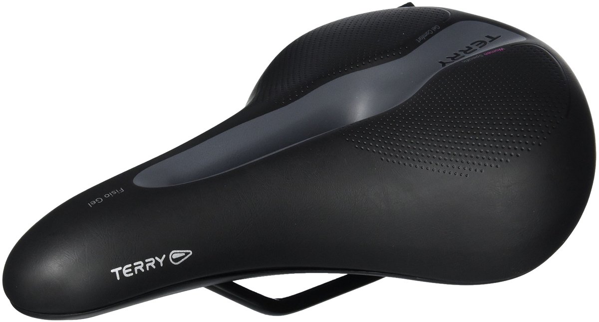 Solidchoice - Fietszadel met Gel en Ergonomisch Ontwerp in Zwart