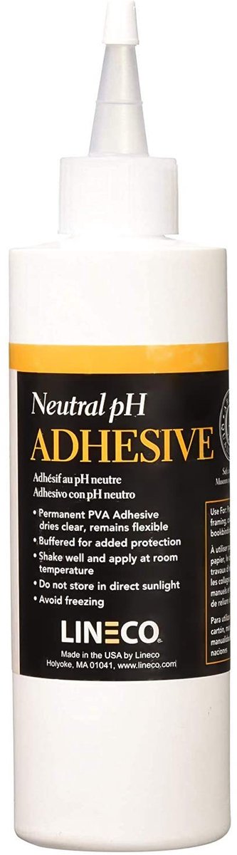 Solidchoice - Neutraal PH Lijm voor Boekbinding en Papierbewaring, 8 oz