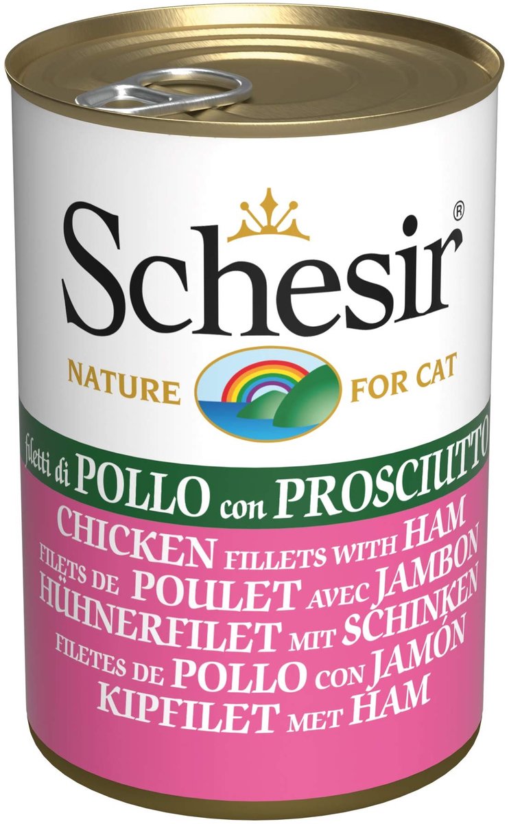 Solidchoice - Natvoer voor Katten met Kip en Ham in Gelei, 24 x 140 g