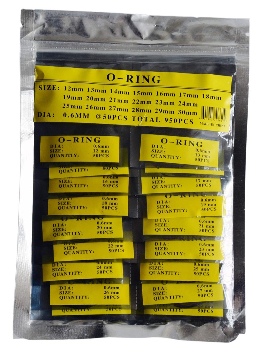 Solidchoice - Vervangset voor Horlogegaskets 0.6mm