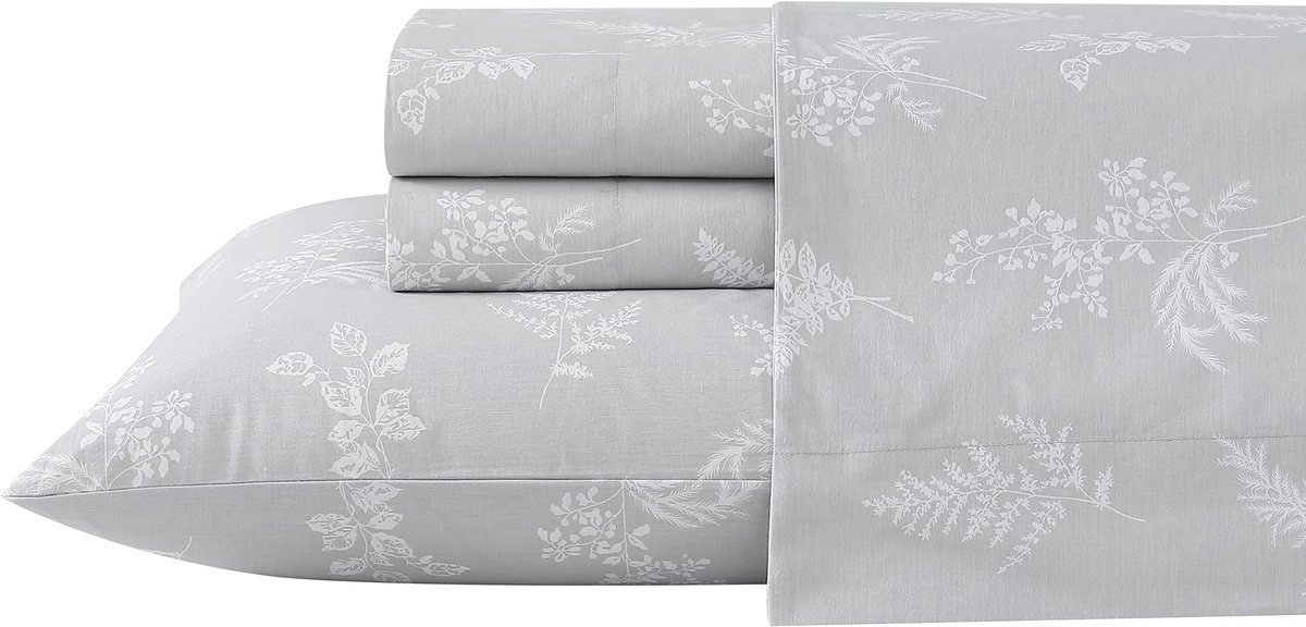 Solidchoice - Percale Katoenen Laken Set Foliage
