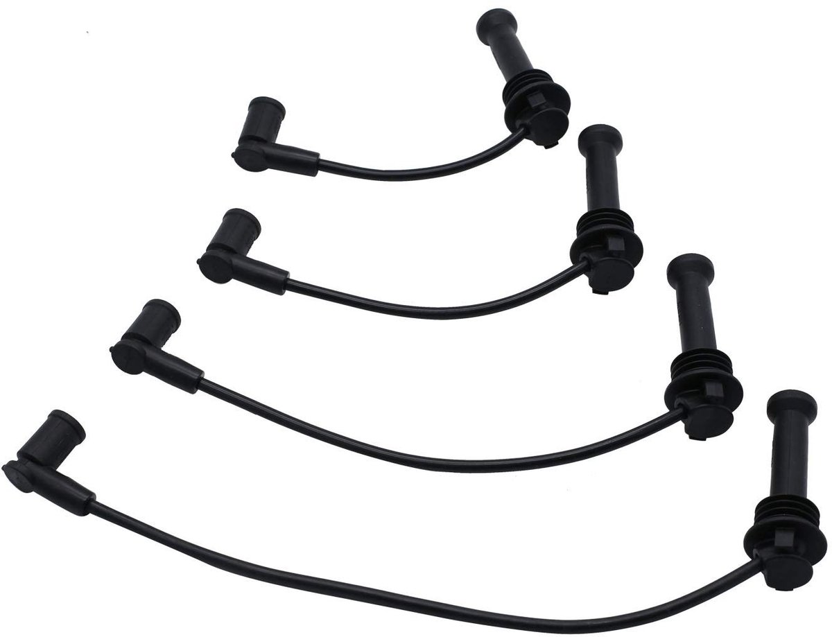 Solidchoice - Set van 4 Ontstekingskabels voor Diverse Ford Modellen