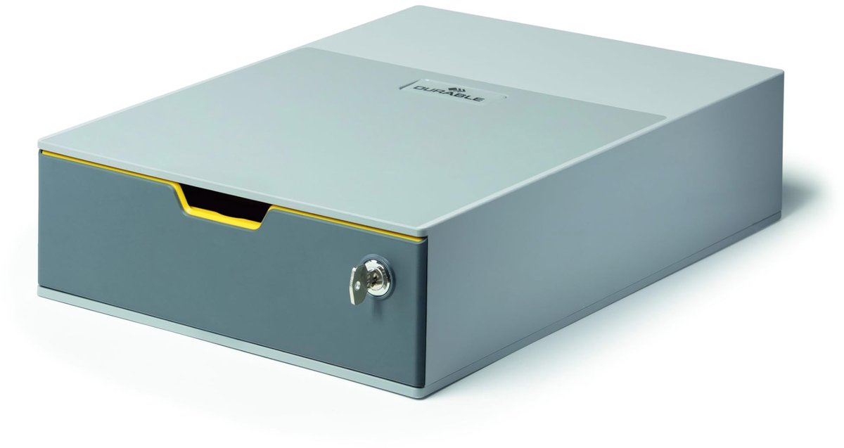 Solidchoice - Lockable Documentbox voor A4 Documenten, Anthracite