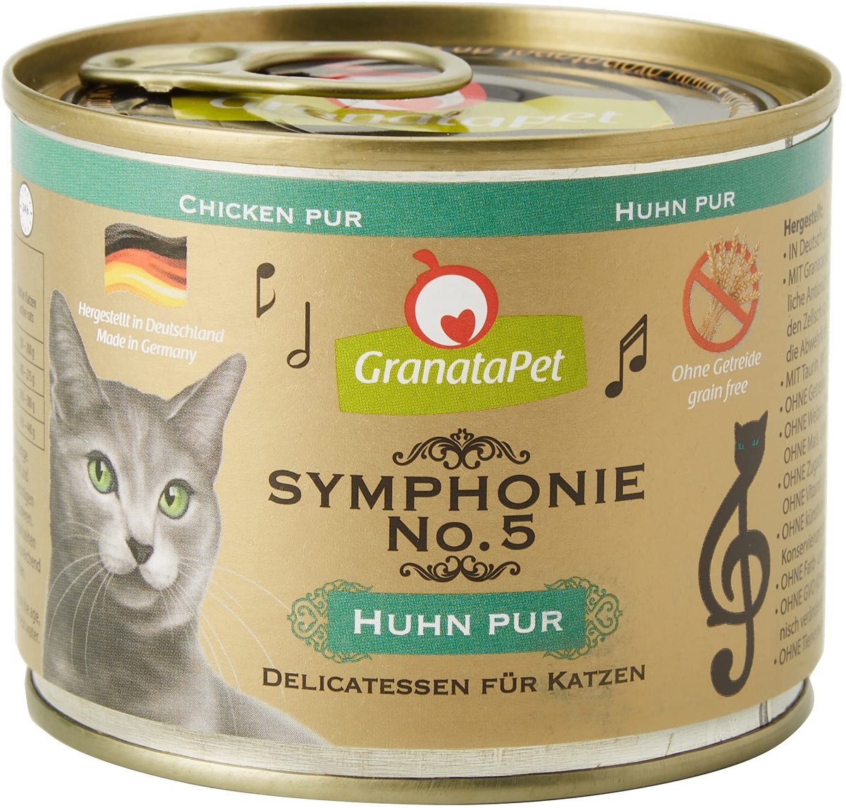 Solidchoice - Kattenvoer No. 5 met Kip, Glutenvrij, 6 x 200 g