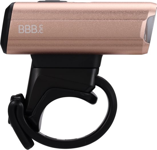 BBB Cycling NanoStrike 700i Koplamp Fiets - 700 Lumen - USB Oplaadbaar - Brandtijd: 45 uur - IPX6 Regenbestendig - Fietsverlichting Racefiets & Mountainbike - Goudroze - BLS-262i — afbeelding 2
