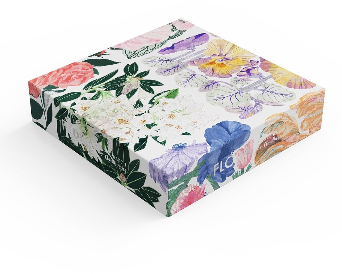 Solidchoice - Flora Puzzel 1000 Stukken met Handgetekende Bloemen