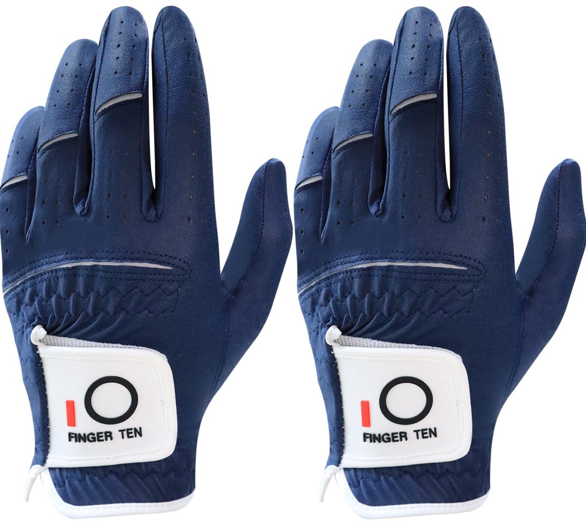 Solidchoice - Golfhandschoenen voor Links met Cabretta Leer en Balmarker 2-Pack