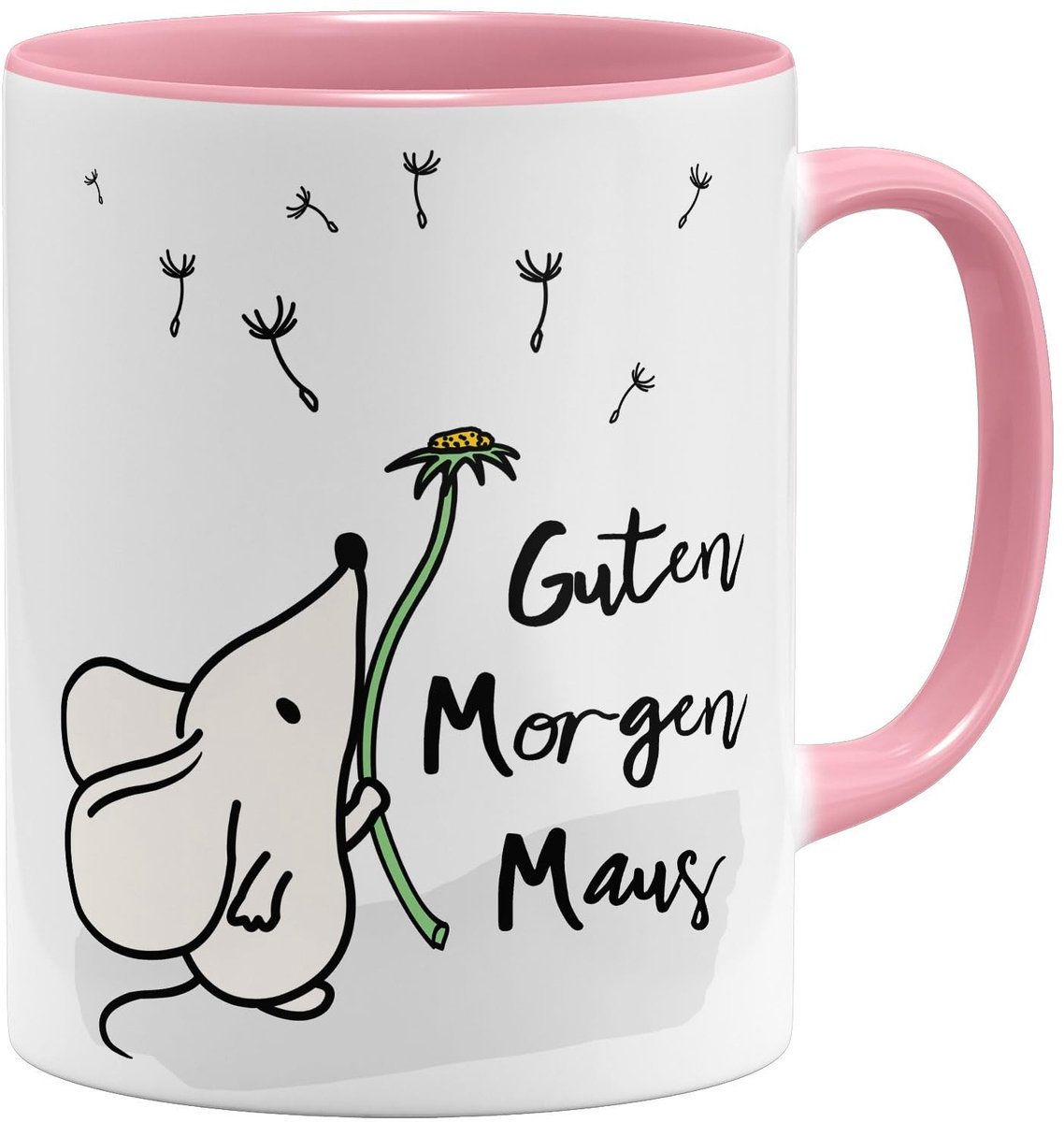 Solidchoice - Guten Morgen Koffiemok 325ml Roze