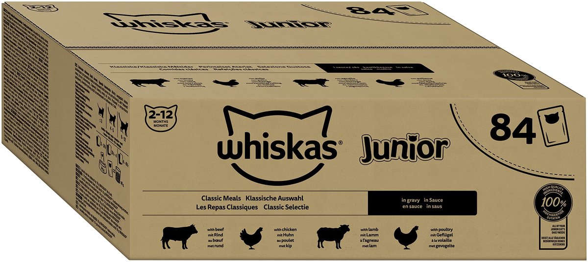 Solidchoice - Natvoer voor Kittens - Classic Selection in Saus 84 x 85 g
