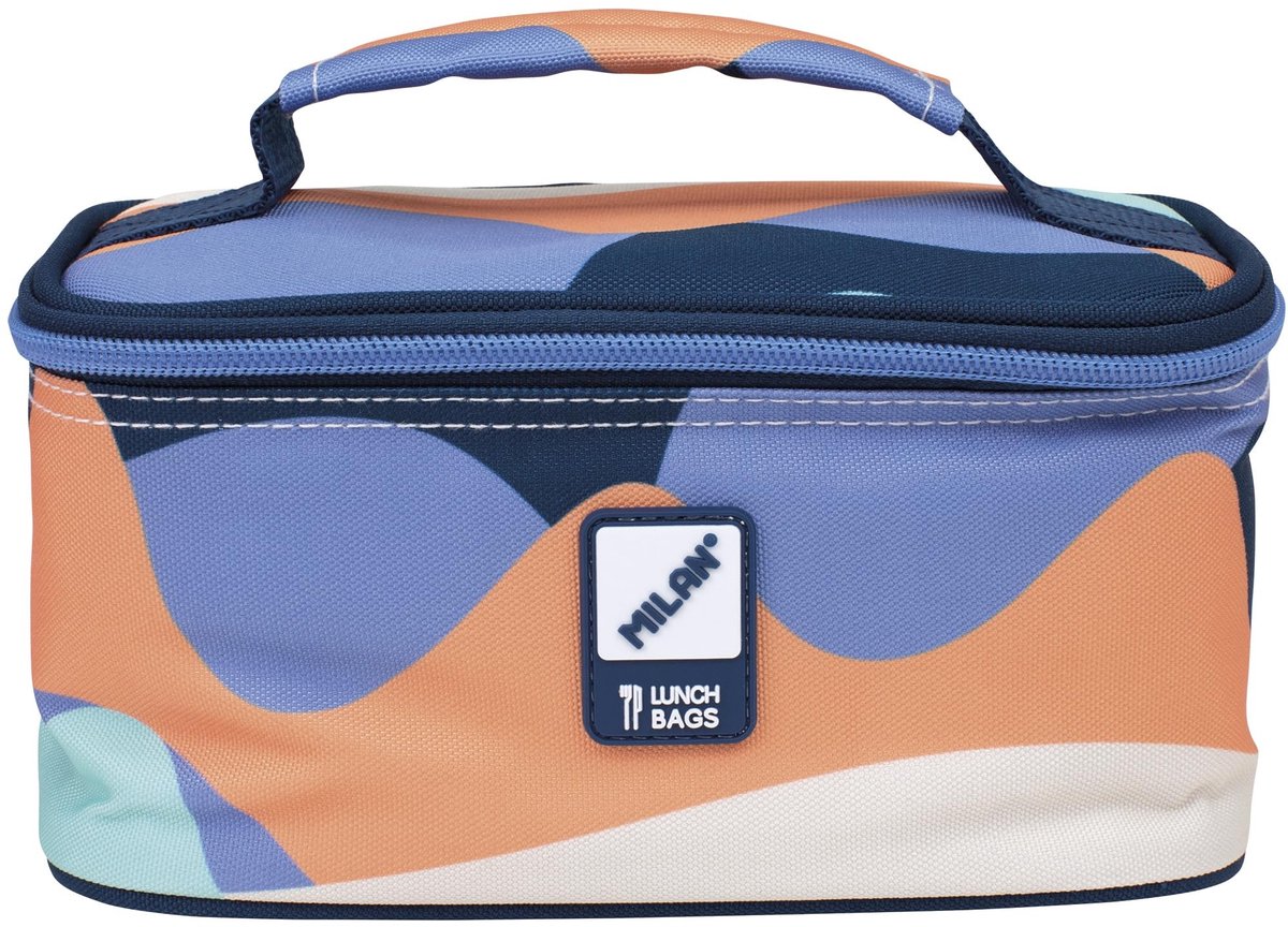 Solidchoice - Kleine Koeltas met Container, Serie The Fun in Blauw