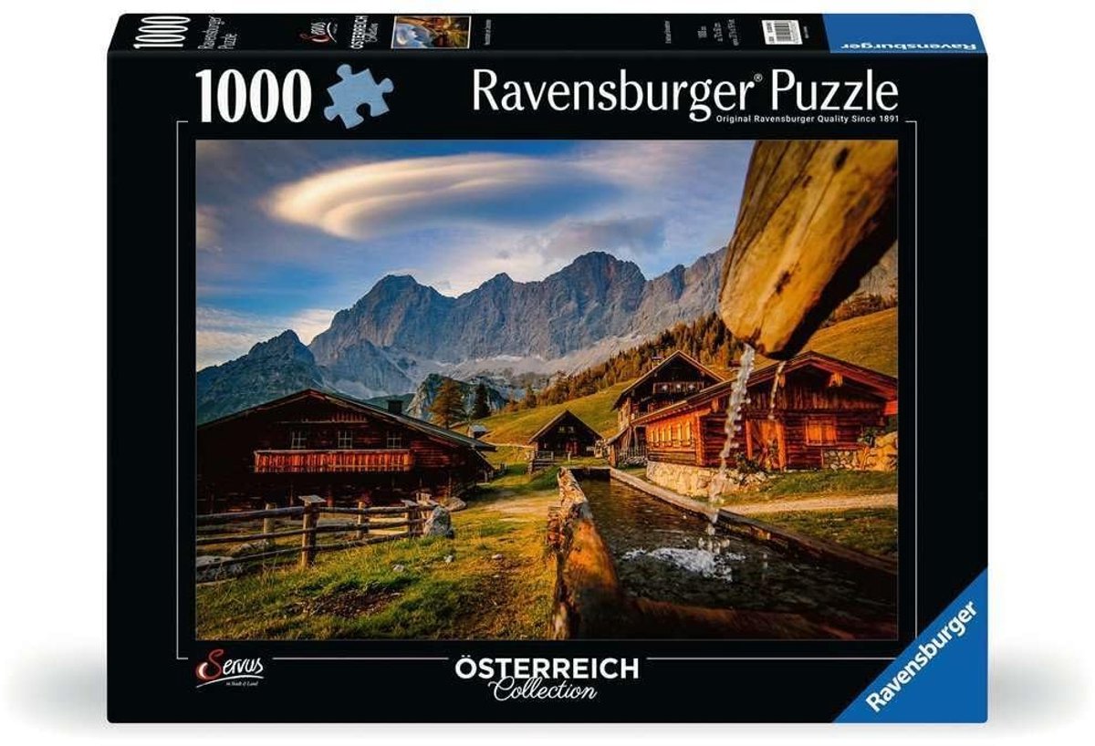 Solidchoice - Puzzel van 1000 Stukken met Neustattalm am Dachstein Motief