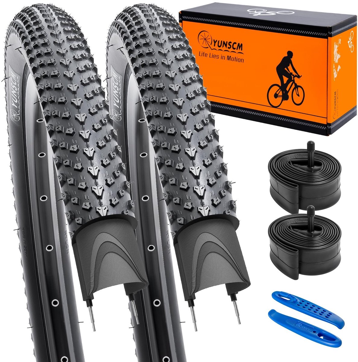 Solidchoice - Set van 2 Lekbestendige 26 Inch Fietsbanden