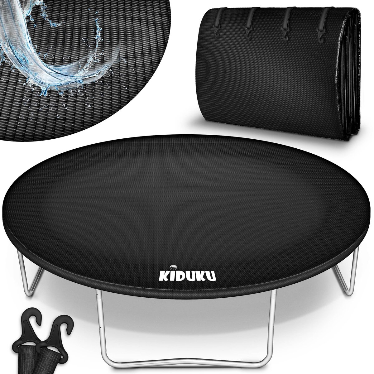 Solidchoice - Trampolinehoes 244-427 cm, Weerbestendig en UV Beschermend
