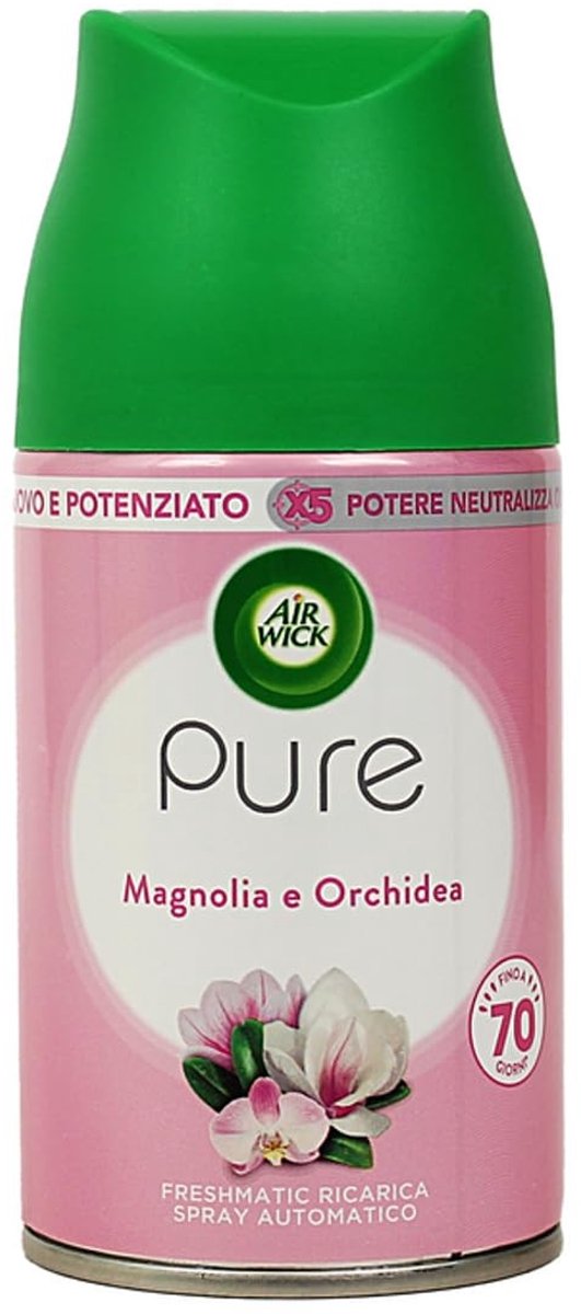 Solidchoice - Navulling voor Luchtverfrisser met Magnolia en Orchidee Geur, 250 ml