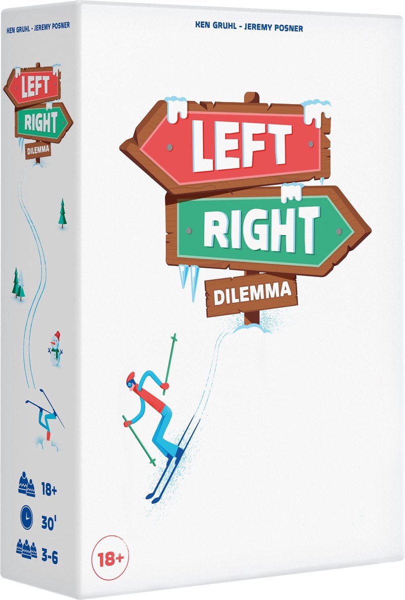 Solidchoice - Left Right Dilemma - Gezelschapsspel voor Volwassenen