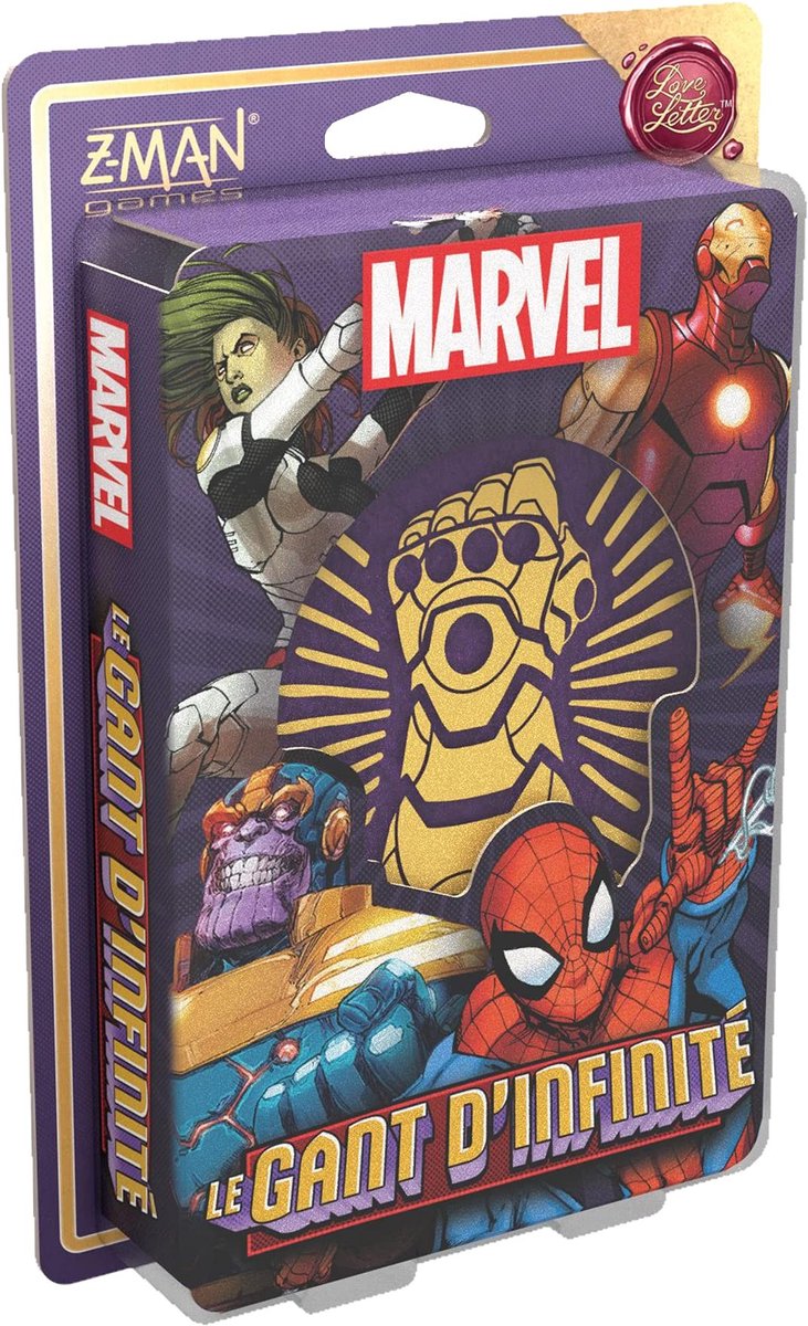 Solidchoice - Love Letter: Marvel The Infinity Glove Bordspel