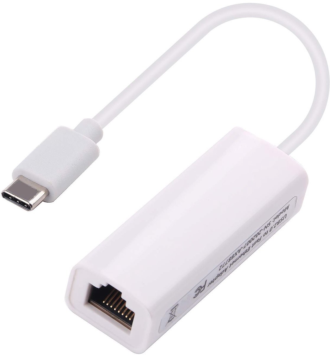 Solidchoice - USB Type-C naar RJ45 Ethernet Adapter