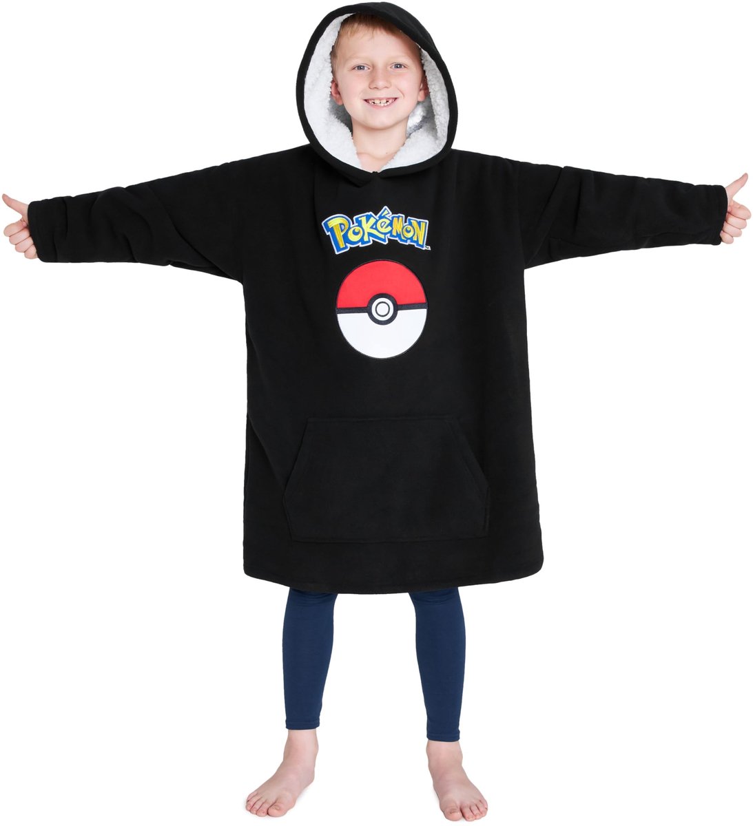Solidchoice - Deken met Capuchon voor Kinderen, Zacht en Warm