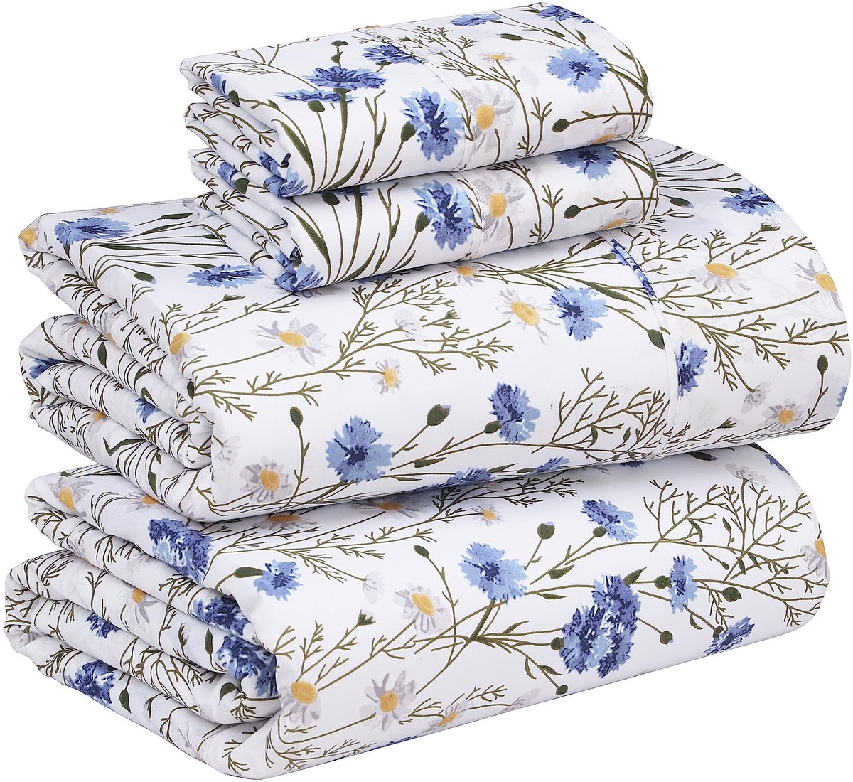 Solidchoice - 100% Katoenen Percale Laken Set voor Volledige Bedden