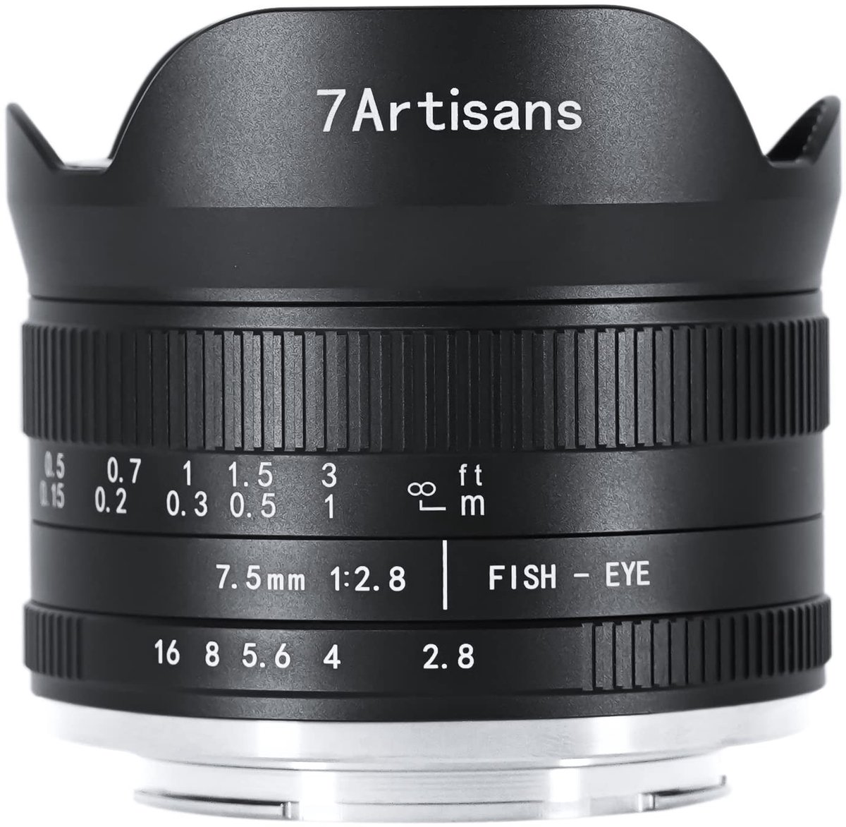 Solidchoice - 7.5mm Fisheye Lens voor APS-C Camera's