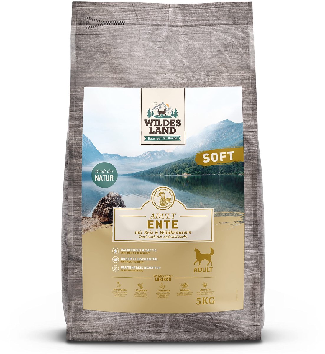 Solidchoice - Hondenvoer met Eend en Rijst 5 kg