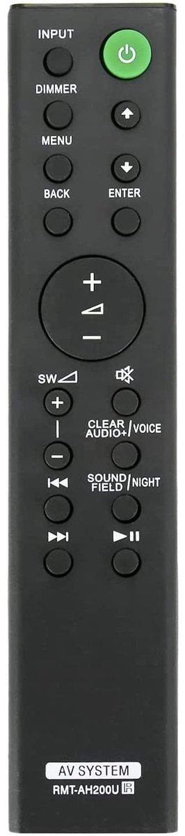 Solidchoice - Vervangende Afstandsbediening voor Sony Soundbar