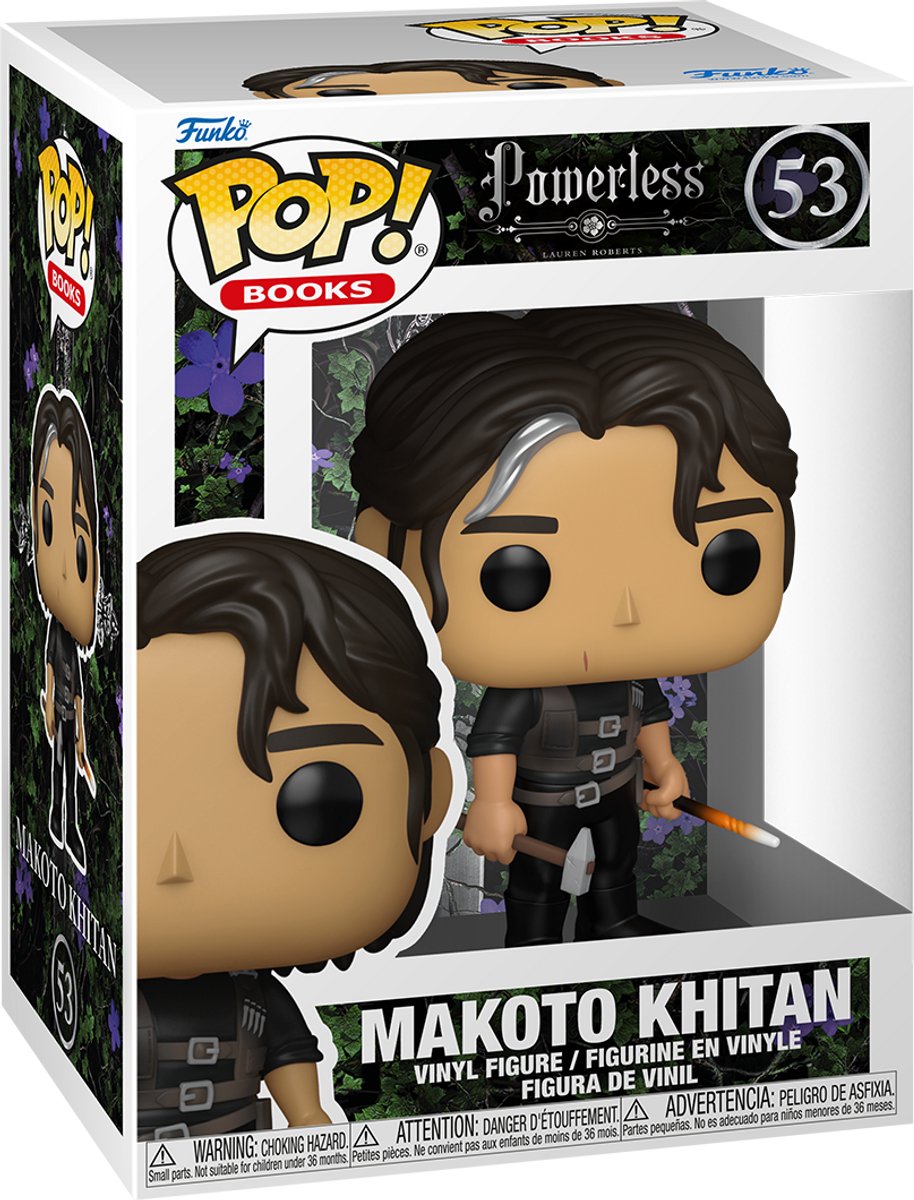 FUNKO POP BOOKS: POWERLESS S2- MAKOTO KHITAN