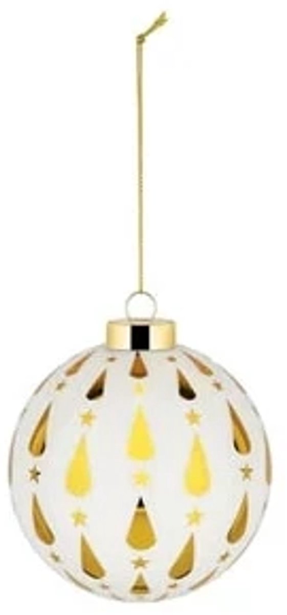 Alessi Delight kerstbal D9cm goud