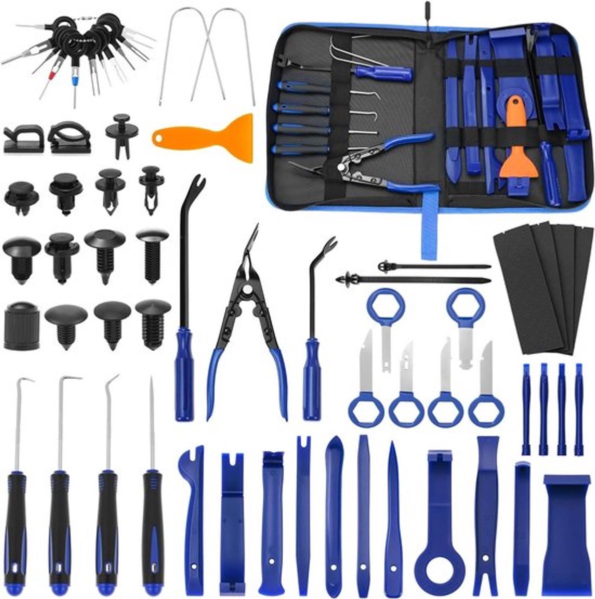 Auto-interieur demontage gereedschapset - Bekledingsinstallatietool - 330 stuks - Hefbalk gereedschap