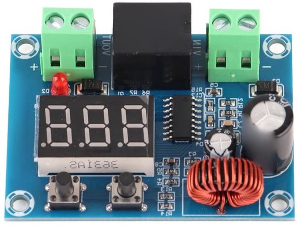 12-36V Digitale DC-batterij-laagspanningsontkoppelingsmodule met laad- en ontlaadbescherming, XH-M609