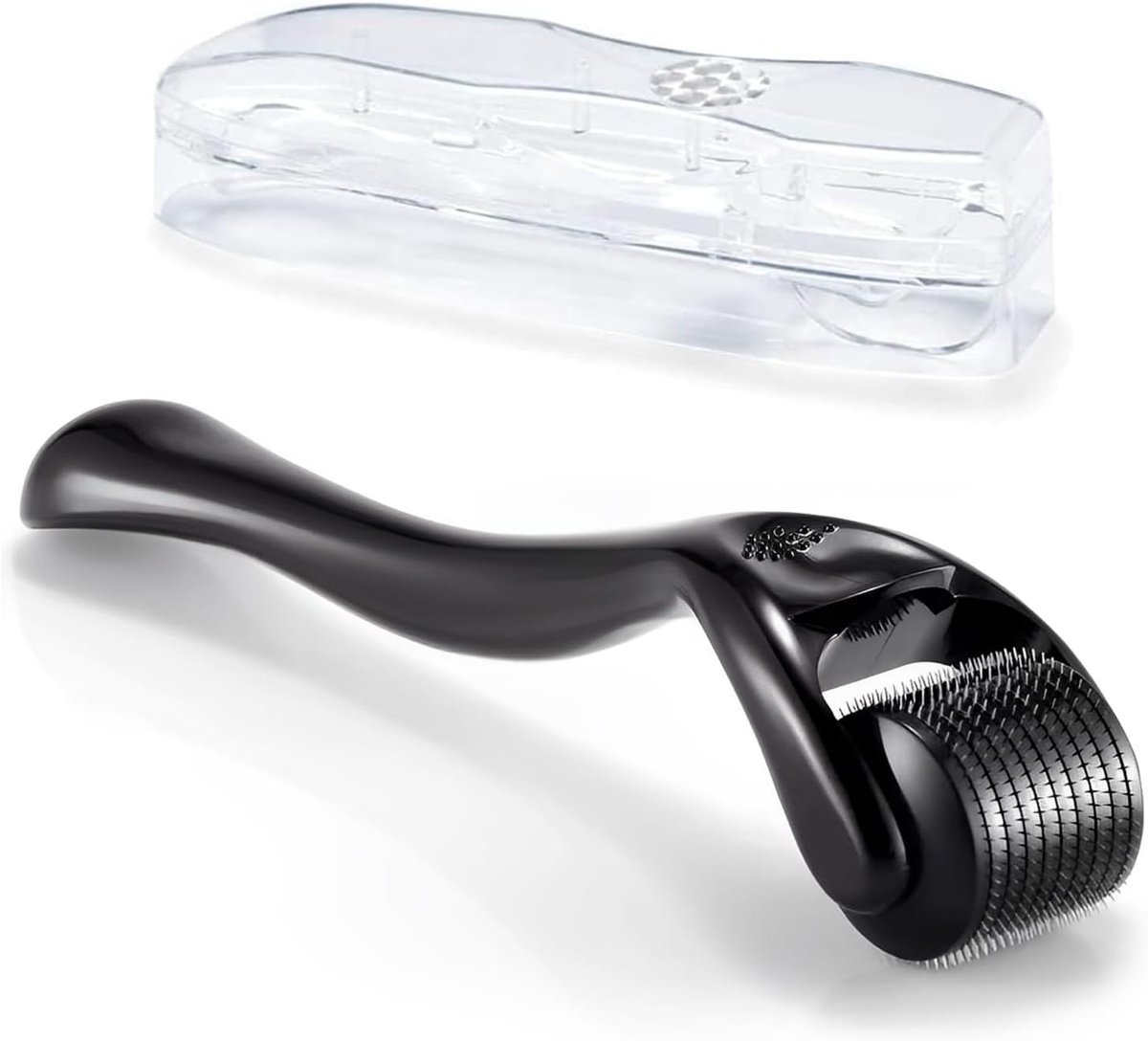 Microneedling Roller 0.25mm voor Haar-, Gezichts- en Baardgroei | Effectieve Dermaroller voor Mannen en Vrouwen met Verbeterde Huidtextuur en Haargroei