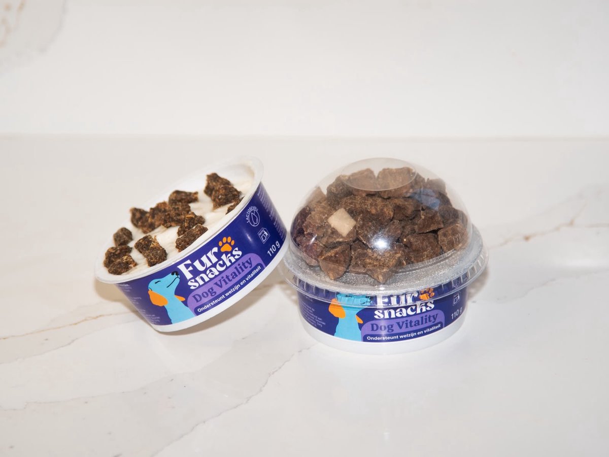 FurSnacks Dog Vitality - Lactosevrije yoghurt voor honden met gans - 160 g
