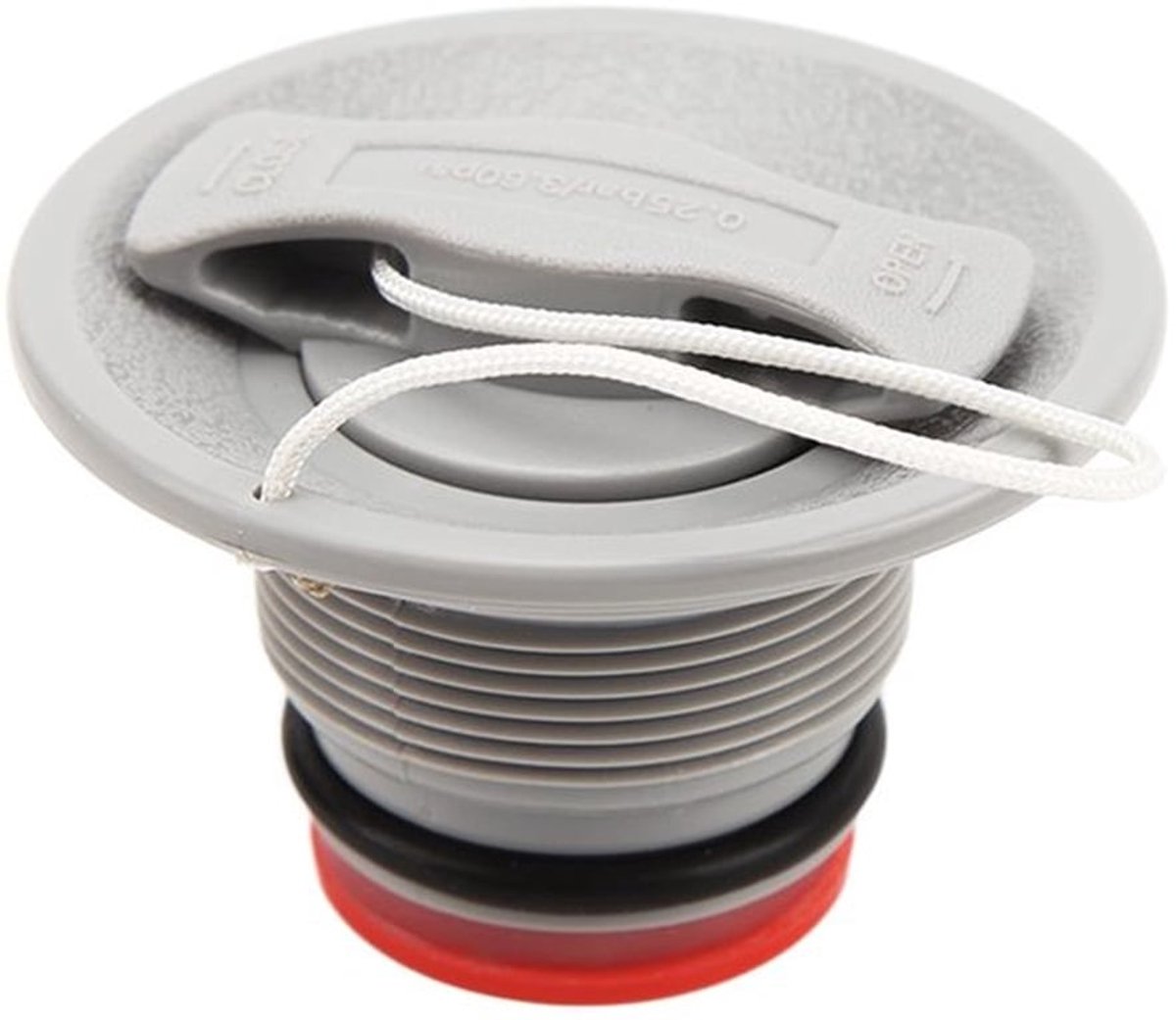 Luchtklep 2 Stuks - Kajakbootluchtventiel - Opblaasbare Gasplug - Vervanging - PVC - Maat 15 x 10 x 6 cm - Ventiel