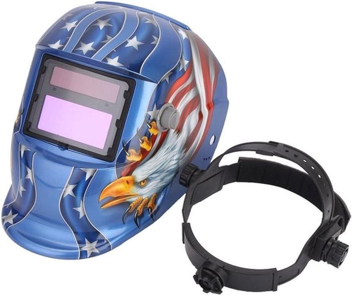 Zelfverduisterende lassen helm voor auto reparatie en booglassen met masker